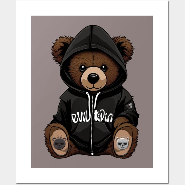 The Evil Twin Rebellion Teddy Collection [B1] Wall Art by Angelic Gangster